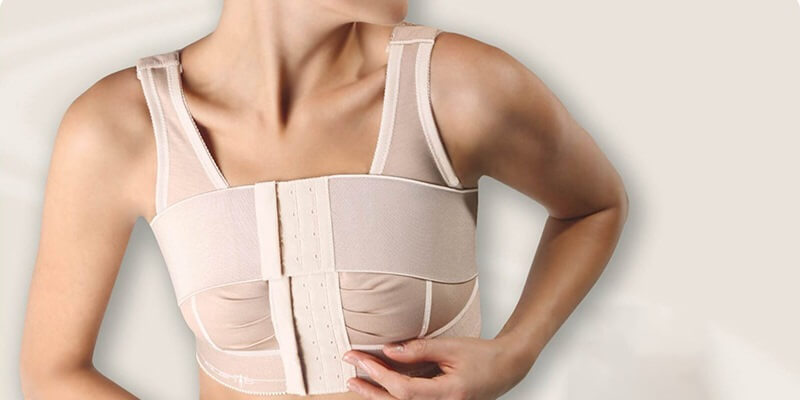 Breast surgery rehabilitation bra