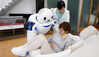 Use of robots in nursing homes helps retain staff and improve quality of care